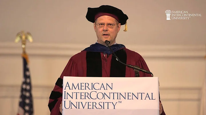 AIU Online 2015 Graduation: Dr. Robert Manzer