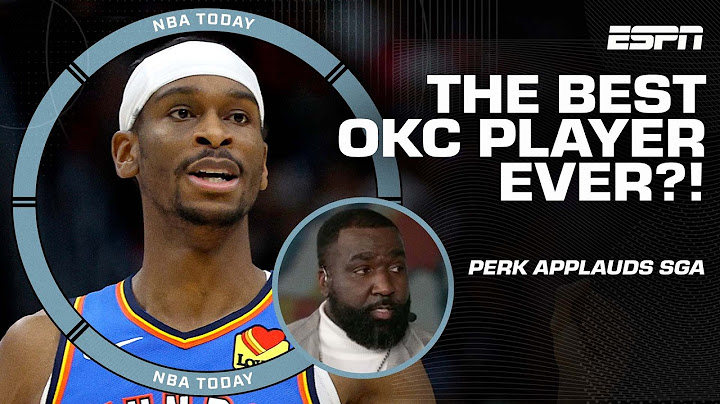 Kendrick Perkins calls SGA the GREATEST Thunder of all time 👀 ‘He’s a LEADER!’ | NBA Today