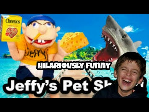 THIS SHARK IS ON DRUGS | SML Movie: Jeffy's Pet Shark Reaction!