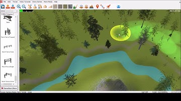 Game Guru Speed level design: Village by the river