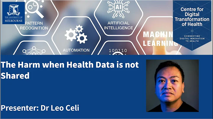 The Harm when Health Data is not Shared, presenter...