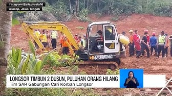 Thumbnail for Longsor Terjang Permukiman, Dua Orang Tewas & 21 Warga Hilang