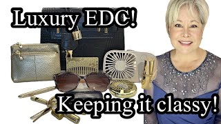 What’s In My Luxury EDC Handbag! Prepared for ANYTHING while dressing up!