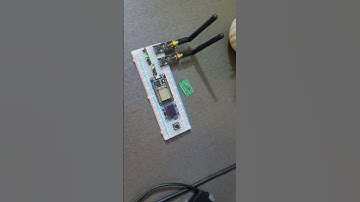 Wireless Control MOD using Esp32 with an Oled Display#esp32 #oled #wireless