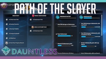 Dauntless News | The Biggest Update Yet!!!!! The Mastery System + Endgame Progression  Details