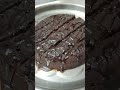 Home made chocolate Brownie cake