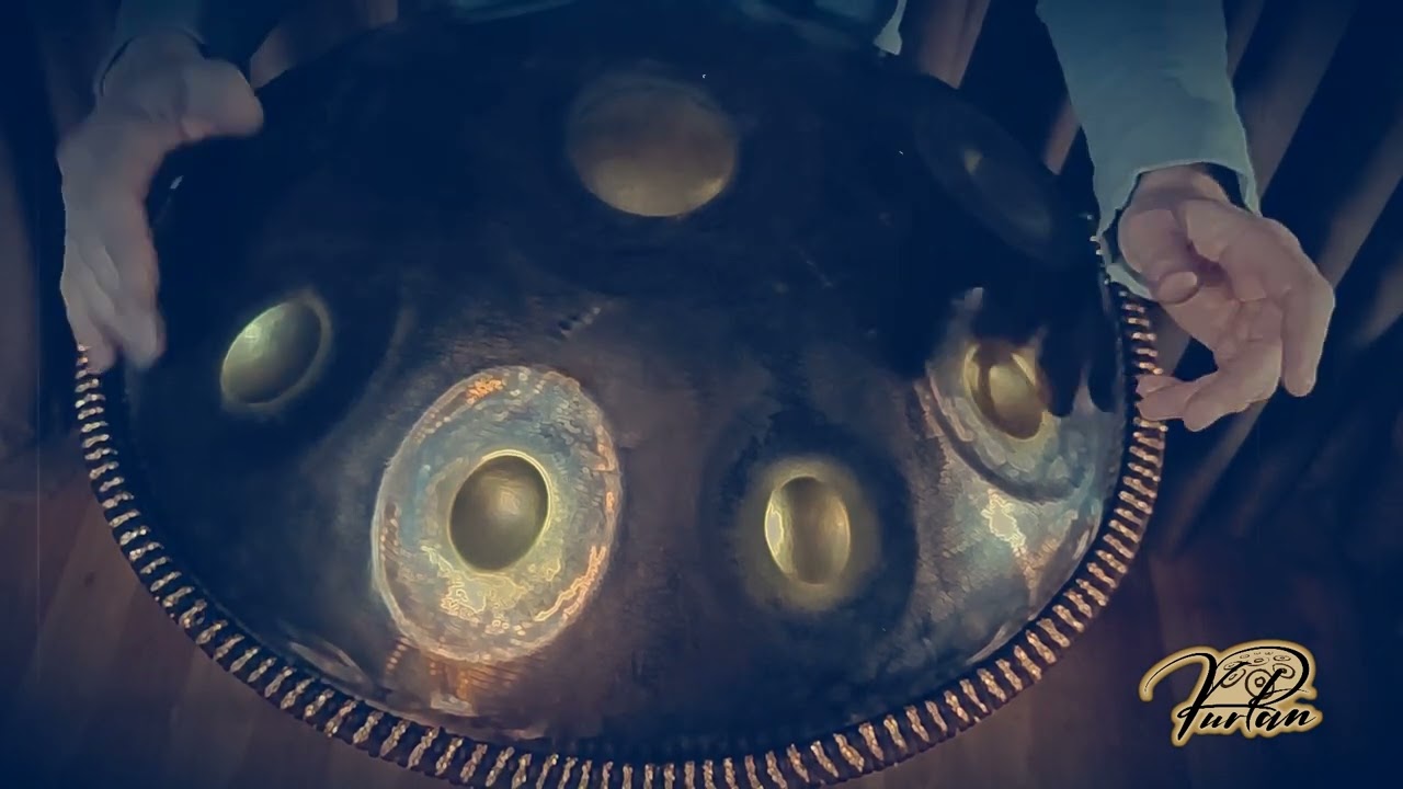 KurPan | Handpan B Melodic Minor 9 | B / F# G B C# D E F# G - нержавейка