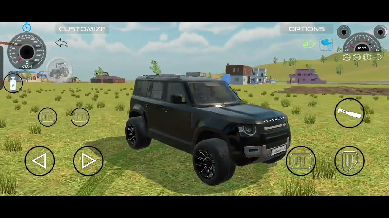 Land rover defender car games black power #games #viral #video 