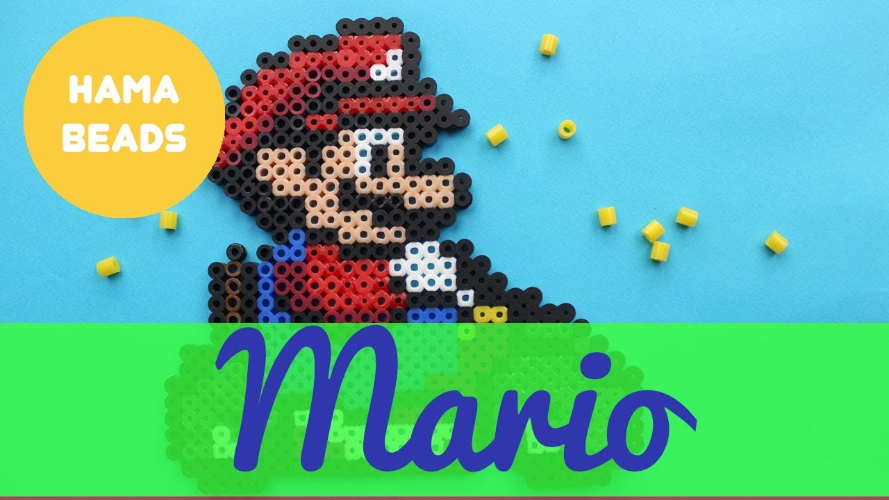 ❇️HAMA BEADS SUPER MARIO❇️ PATRONES ❇️ PATTERN FREE MARIO KART ❇️ PERLINE HAMA ❇️ manualidades raudales