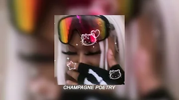 drake - champagne poetry (sped up)