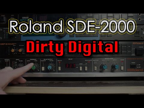 ギター Roland SDE-2000 USED Roland SDE-2000 SDE 2000 Digital Delay Rack Effect