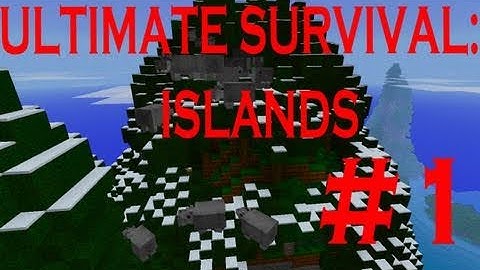Minecraft - Ultimate Survival: Islands Part 1