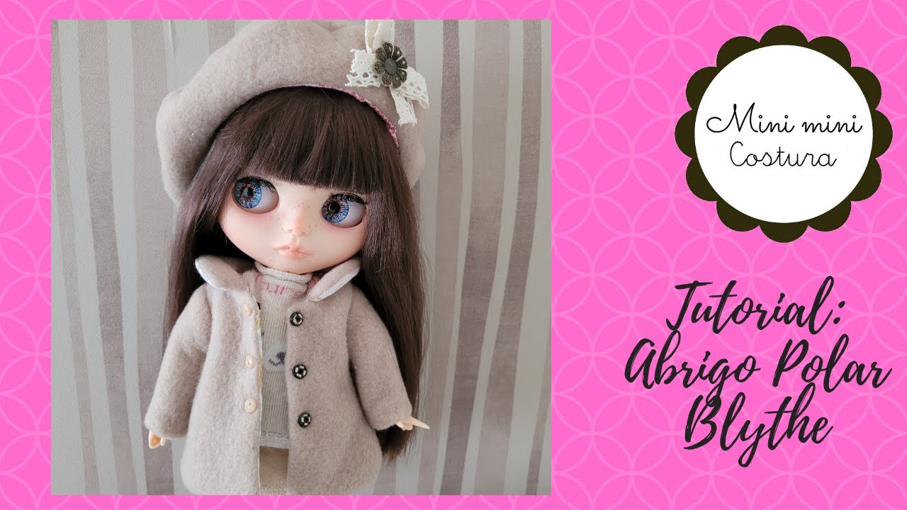 grande Parpadeo Contratista TUTORIAL: ABRIGO POLAR BLYTHE / PATRONES GRATIS /ROPA PARA MUÑECAS #BLYTHE  #PATRONESBLYTHEGRATIS - YouTube