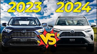 ¡Toyota RAV4 2023 VS Toyota RAV4 2024! (¡Estas Diferencias Te Sorprenderán!)