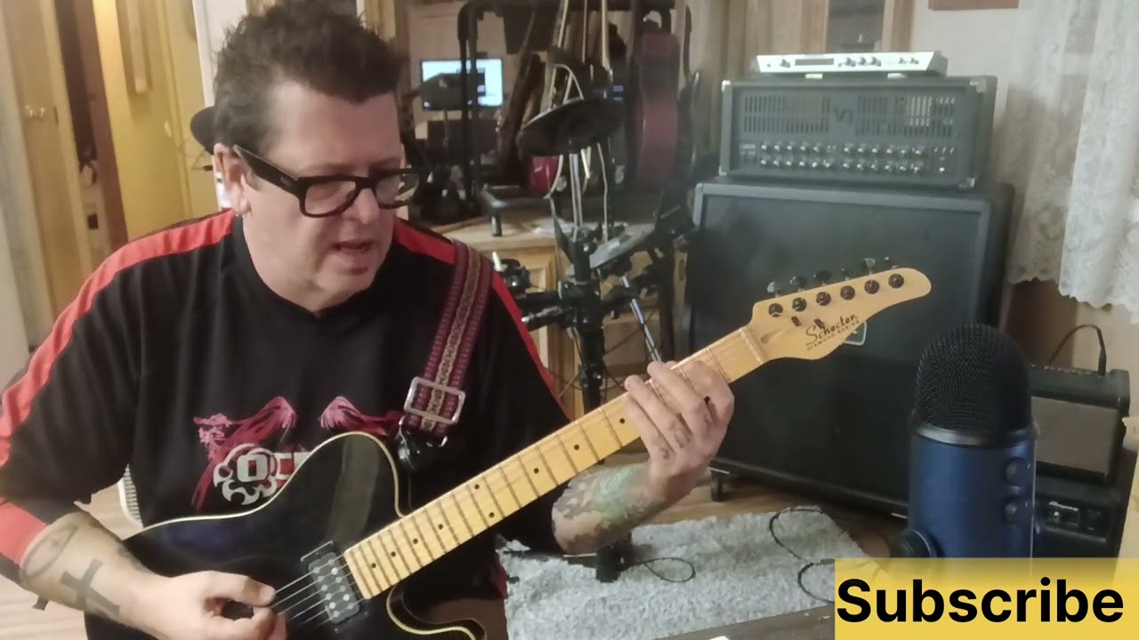 ANTI CIMEX Hatred Guitar Lesson (Scandinavian Hardcore Punk)