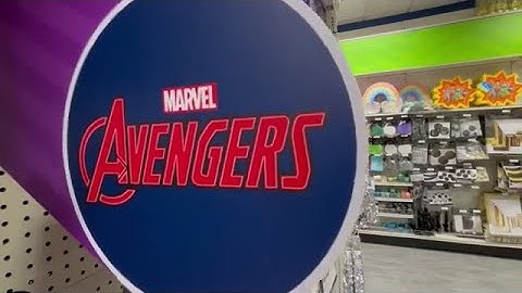 Marvel The Avengers @ Party City - Pinatas + Inflatables + Party Favors & More