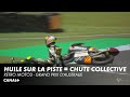 Norme chute collective  cause dhuile sur la piste en moto3  rtro motogp