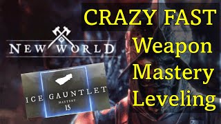 EASY Weapon Mastery Leveling - New World