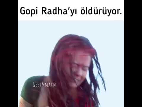 Gopi Radhayi acımasızca öldürüyor.Masum Hint Dizisi 316.Bölüm