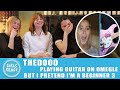 Girls React - TheDooo - Playing Guitar on Omegle but I pretend I m a beginner 3. Reaction