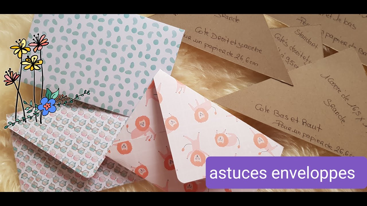 Comment faire une enveloppe. Plus de 70 tutos et idées fantastiques à ne  pas rater