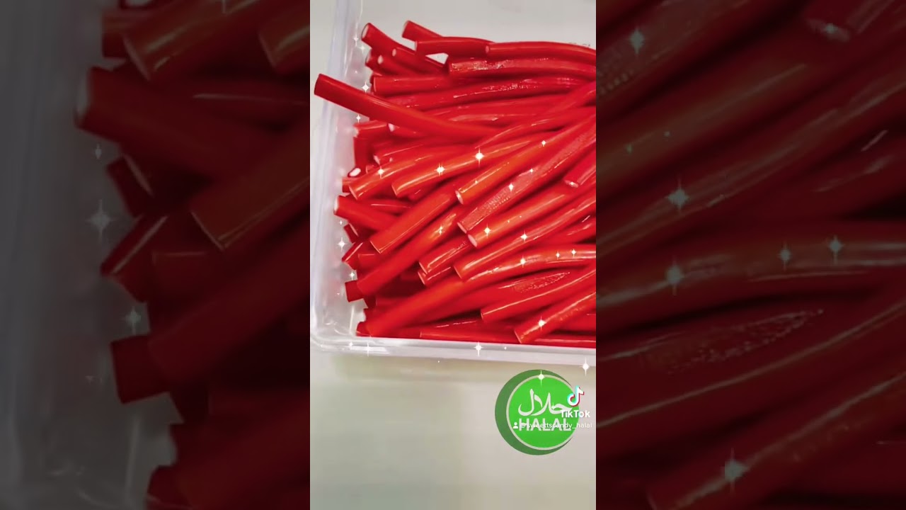 HALAL Red Licorice Straws! Get Yours Now! 