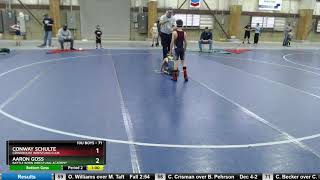 2020 Toa Bigfoot7155 10U Boys 71 Aaron Goss Battle Born Wrestling Academy Vs Conway Schulte Grind