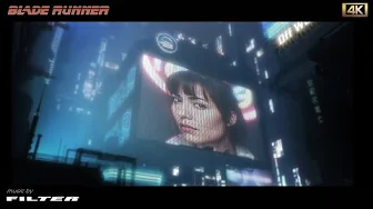 Blade Runner | SOULS WITHIN THE NEON | 4K AMBIENCE for work, study and relaxation - 6 Hours