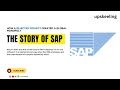 How a Rejected Project Created a Global Monopoly | the story of SAP | upskeeling