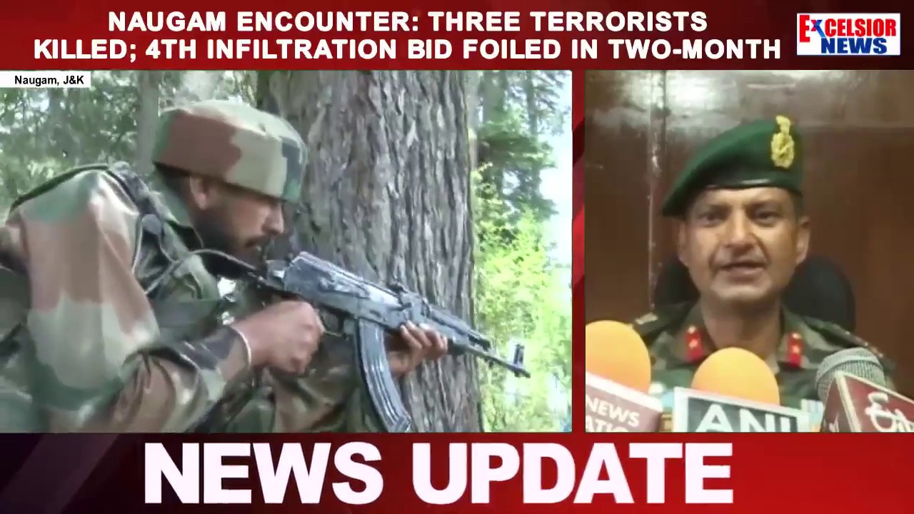 Naugam encounter: Three terrorists killed; 4th infiltration bid foiled in two month