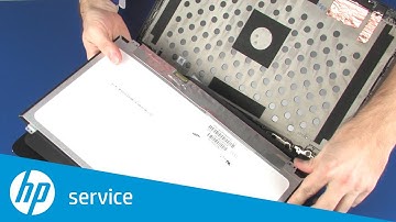 Replace the Display Panel/Display Bezel | HP ZBook 15 G3 Mobile Workstation | HP Support