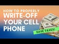 How to Write-off your Cellphone in your business PROPERLY | Mark J Kohler LIVE |