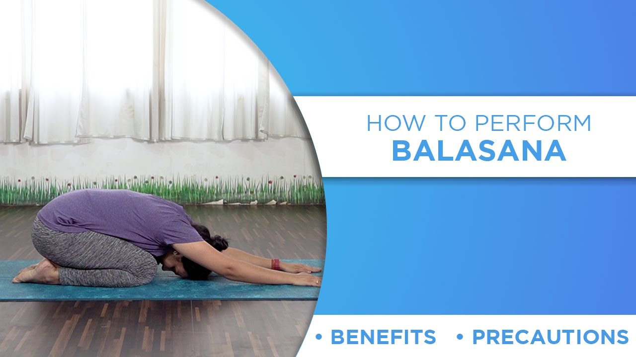 Childs Pose Balasana - Ekhart Yoga