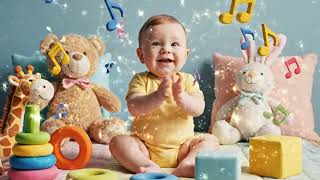 Soft Tunes Baby World is a gentle and soothing kids rhyme filled with calm melodies, sweet smiles, screenshot 3