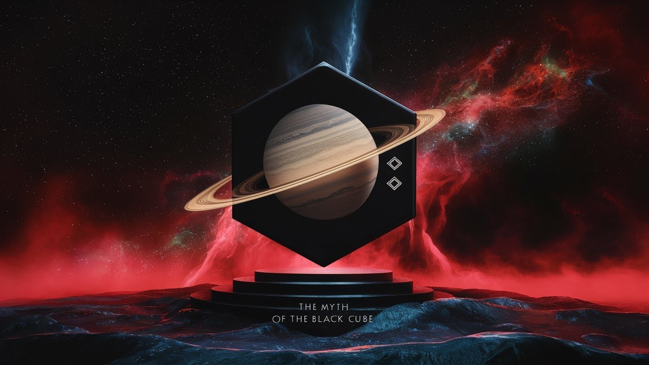 The Hexagon of SATURN ⭐ I The Myth of the BLACK CUBE - YouTube
