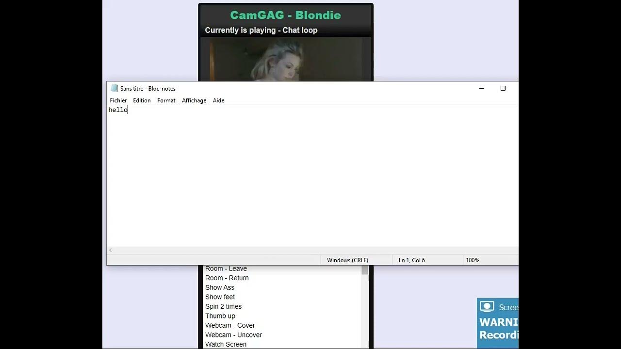 How To Use A Simulated Camera On Omegle how to use simulated webcam with real time gesture on omegle model#2