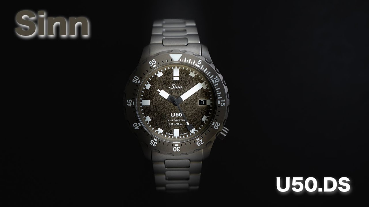 世界限定1,000本】Sinn ジン U50.DS【ダイバーズウォッチ