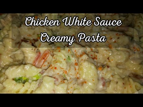 chicken-white-sauce-creamy-pasta-||-noodles