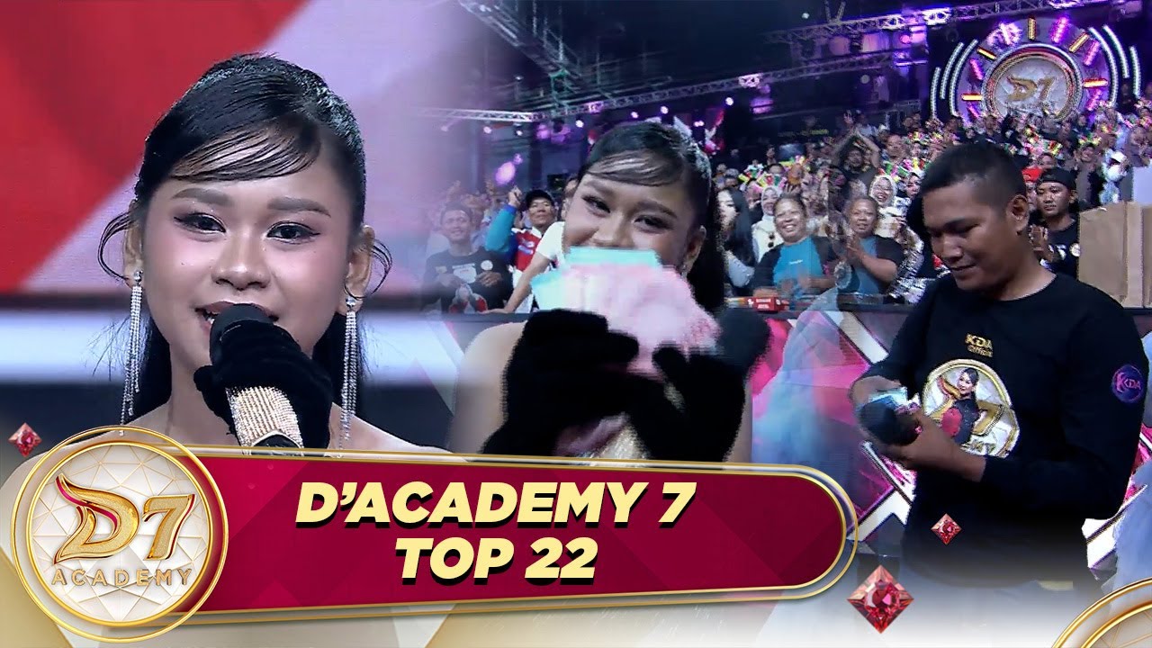 Fantastis! April Dihadiahi Uang 10 Juta Langsung Di Panggung Dari Pendukung Setia | D’academy 7