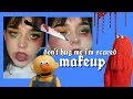 🖍️don&#39;t hug me i&#39;m scared inspired makeup🖍️