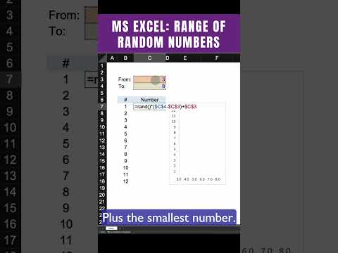 EXCEL random number