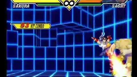 CVS2 SAKURA Recharge Custom Combo カプエス2 さくら ゲージ回収OC