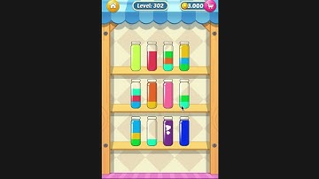 Water Sort Puzzle I Level 302 I  Facebook I SOLVED