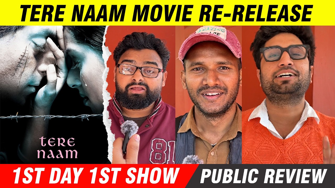 TERE NAAM Re-Release Public Review 🔥 22 Saal Baad Bhi Log Ro Pade 😭 | Vikku Movie Review