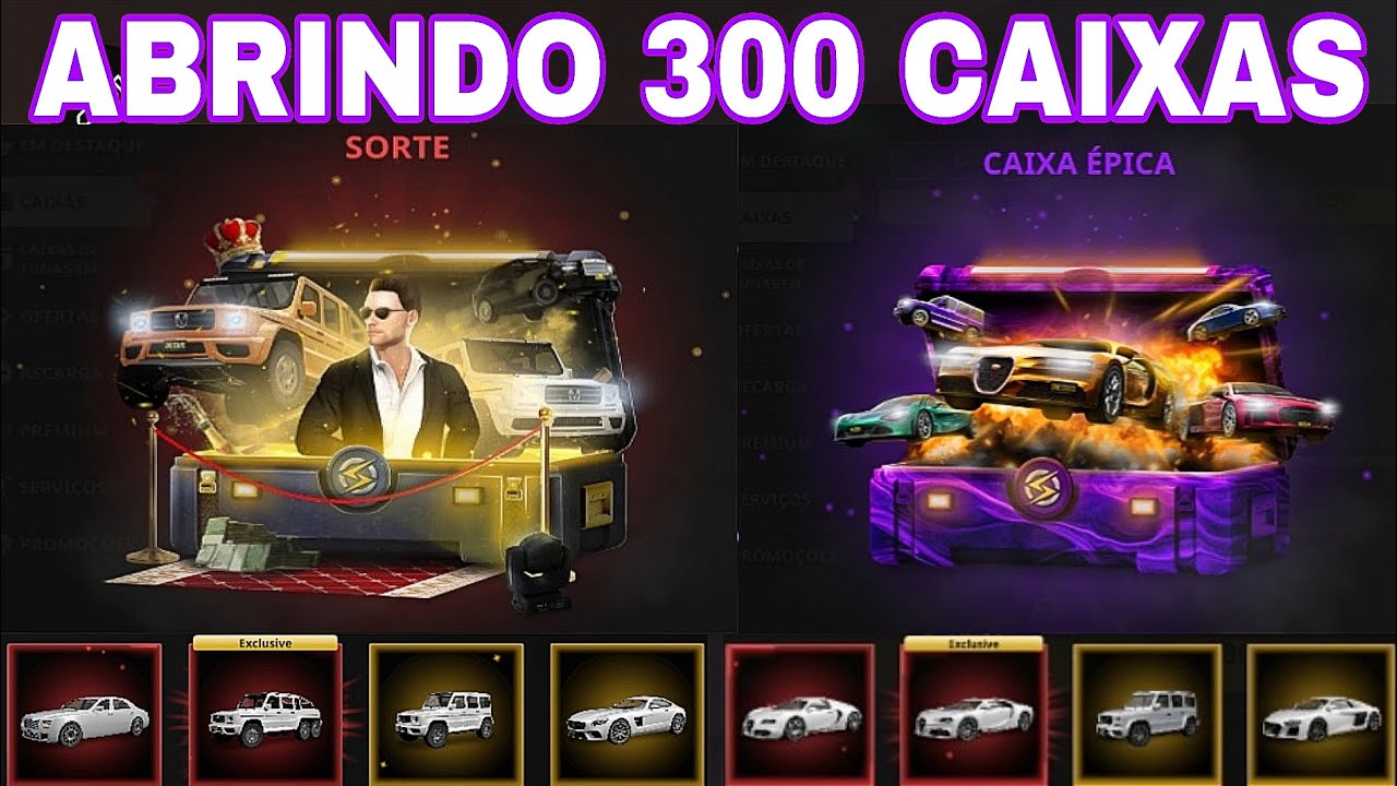 ABRI 300 CAIXAS NO ONE STATE RP E GANHEI MUITOS CARROS