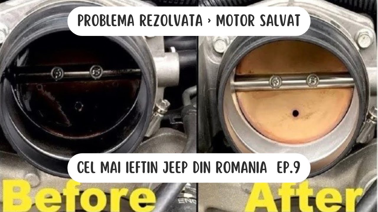CLAPETĂ ACCELERAȚIE JEEP COMPASS MOTORUL SE OPREȘTE ÎN MERS! REPARATIE