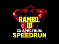 Speedrun. Rambo III. Level 1. ZX Spectrum. Спидран