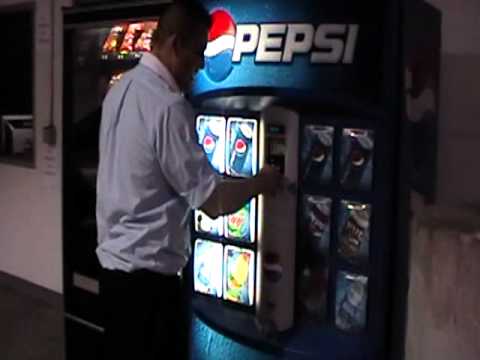 Hacking soda machine