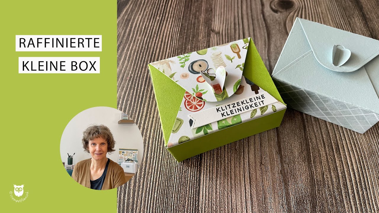 Box statt Umschlag - Stanzform Fröhlich zugestellt mal anders