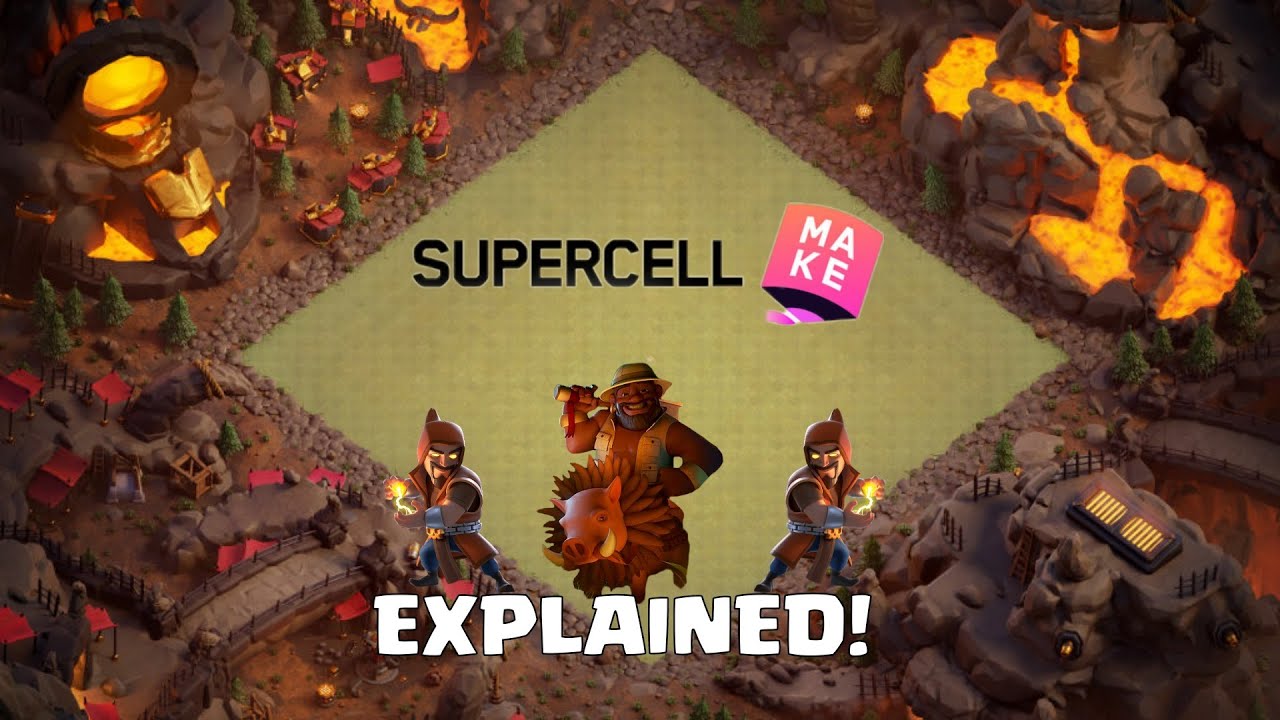 Supercell Make Explained New War Scenery In Clash Of Clans Youtube